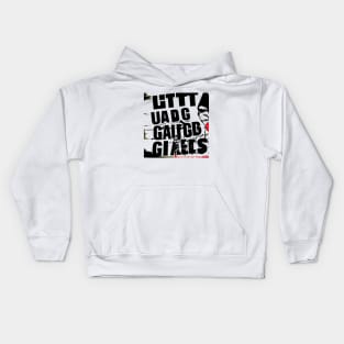 hip hop street art Kids Hoodie